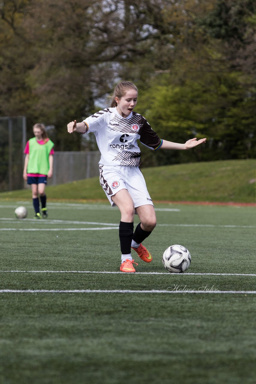 Bild 74 - B-Juniorinnen Ellerau - St. Pauli : Ergebnis: 1:1